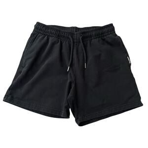 BearBottom Shorts Mens Large Black Athletic Elastic Waist Drawstring Pockets